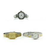 Lot of 3 Ladies Vintage Watches Including Rolex