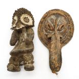 Lot of 2 Ethnic Art Items