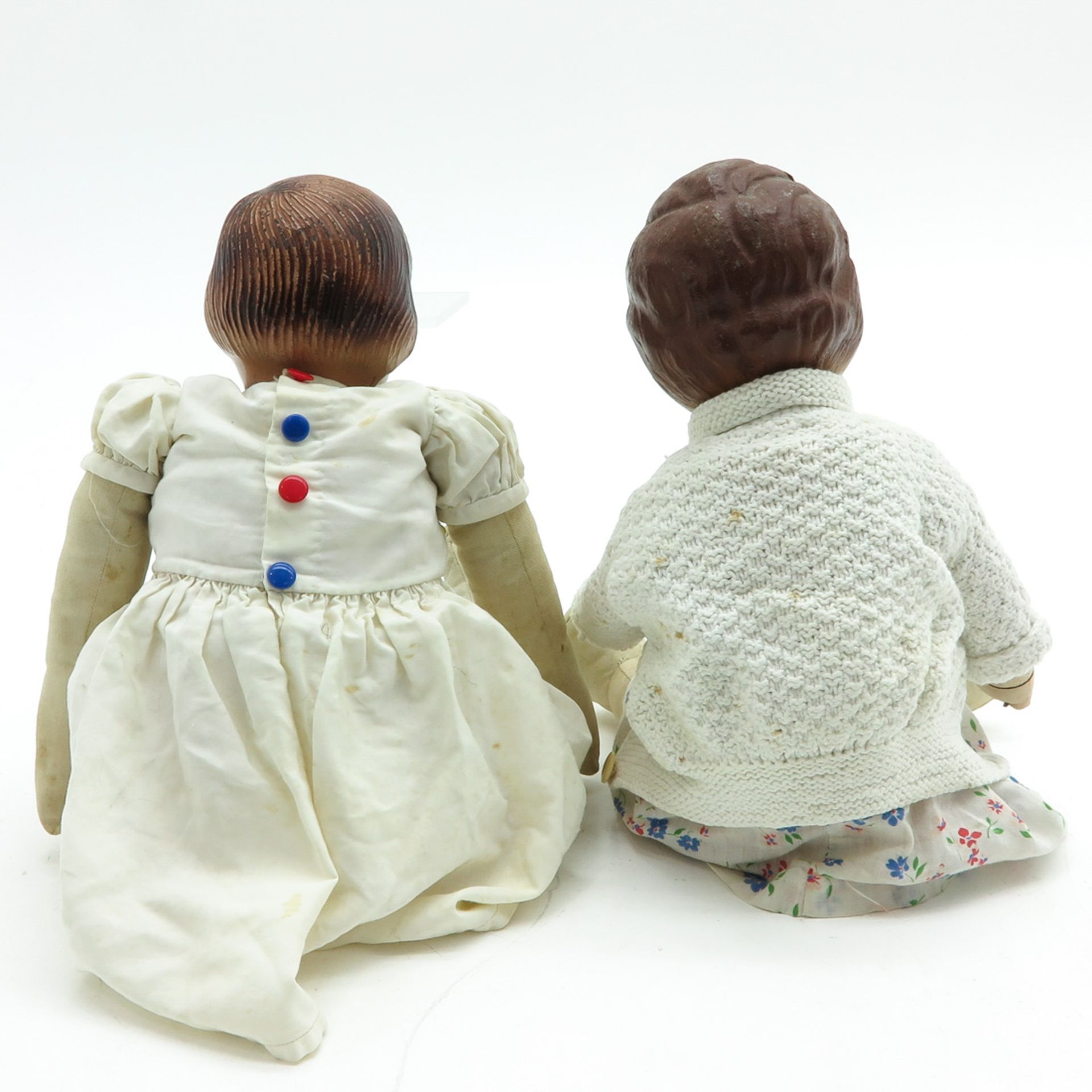 Lot of 2 Vintage Dolls - Bild 2 aus 3