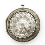 Silver Wilders Pocket Watch with Silver Outer Case