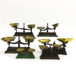 Lot of 6 19th Century Scales