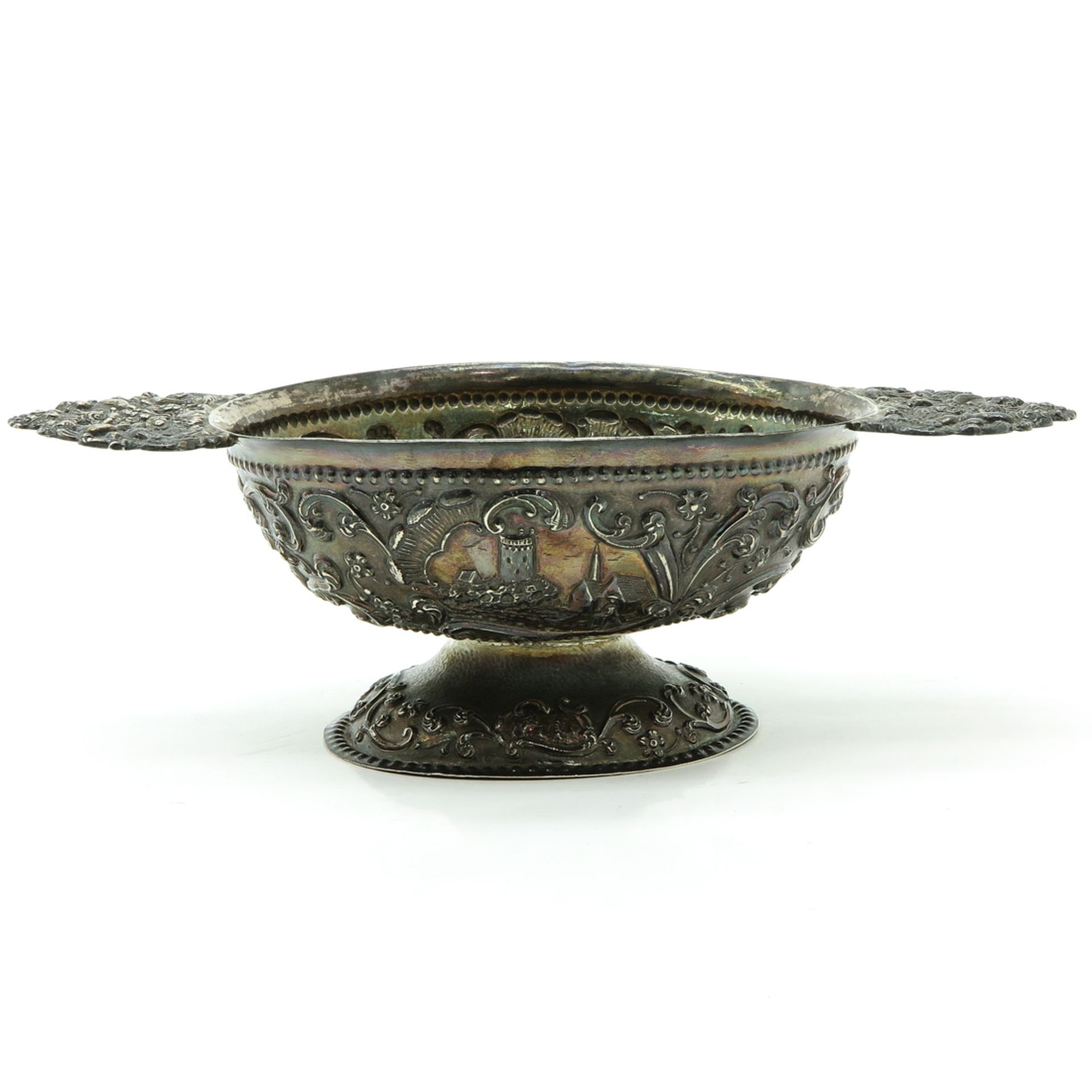 Dutch Silver Brandy Wine Bowl