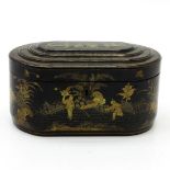 Lacquer Tea Caddy