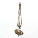 19th Century Dutch Silver Watch Chain