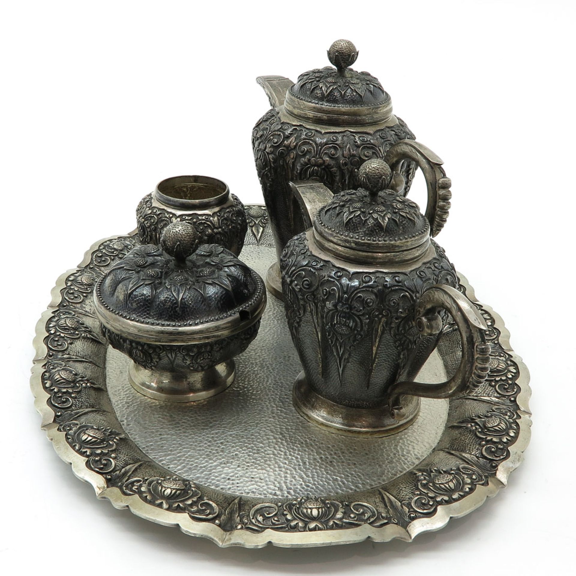 Djokja Silver Coffee and Tea Service - Bild 2 aus 5