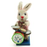 Battery Operated Vintage Rabbit Drummer