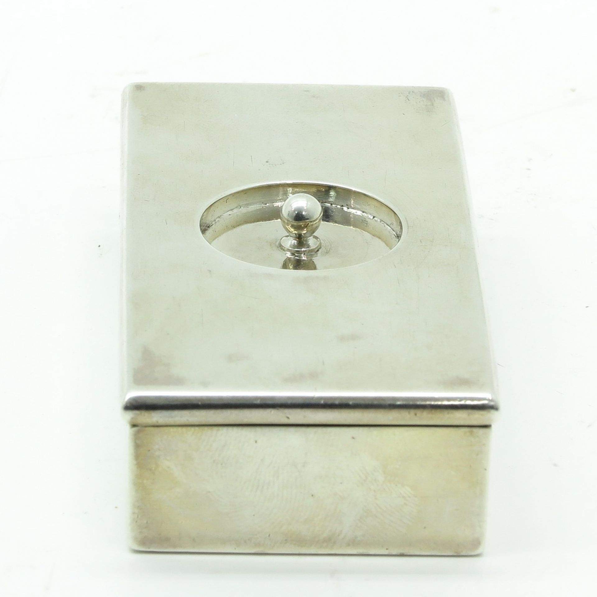 Silver Jacob Krautauer Snuff Box Vienna, Austria - Bild 2 aus 7