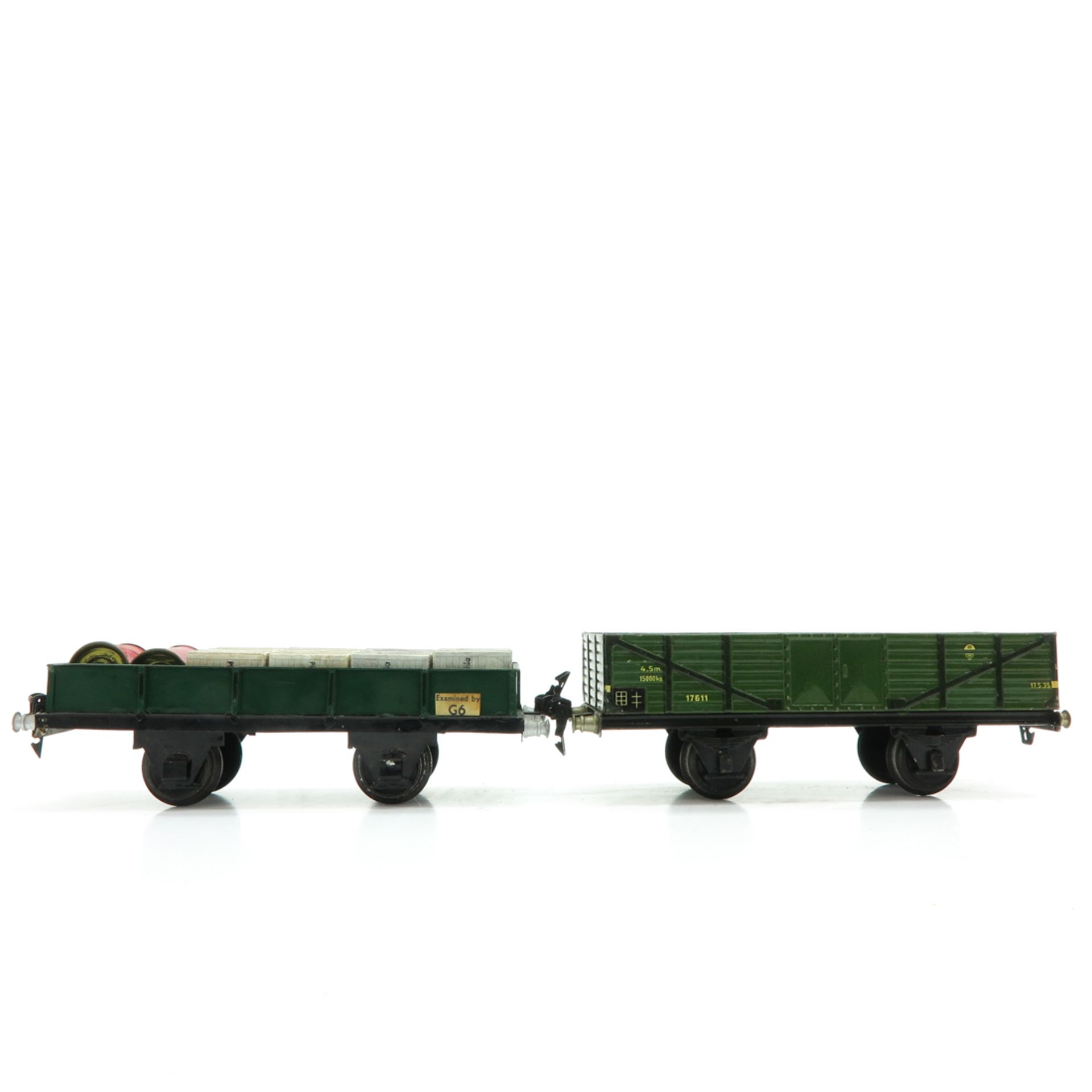Lot of 2 Vintage Marklin Wagons - Bild 3 aus 6