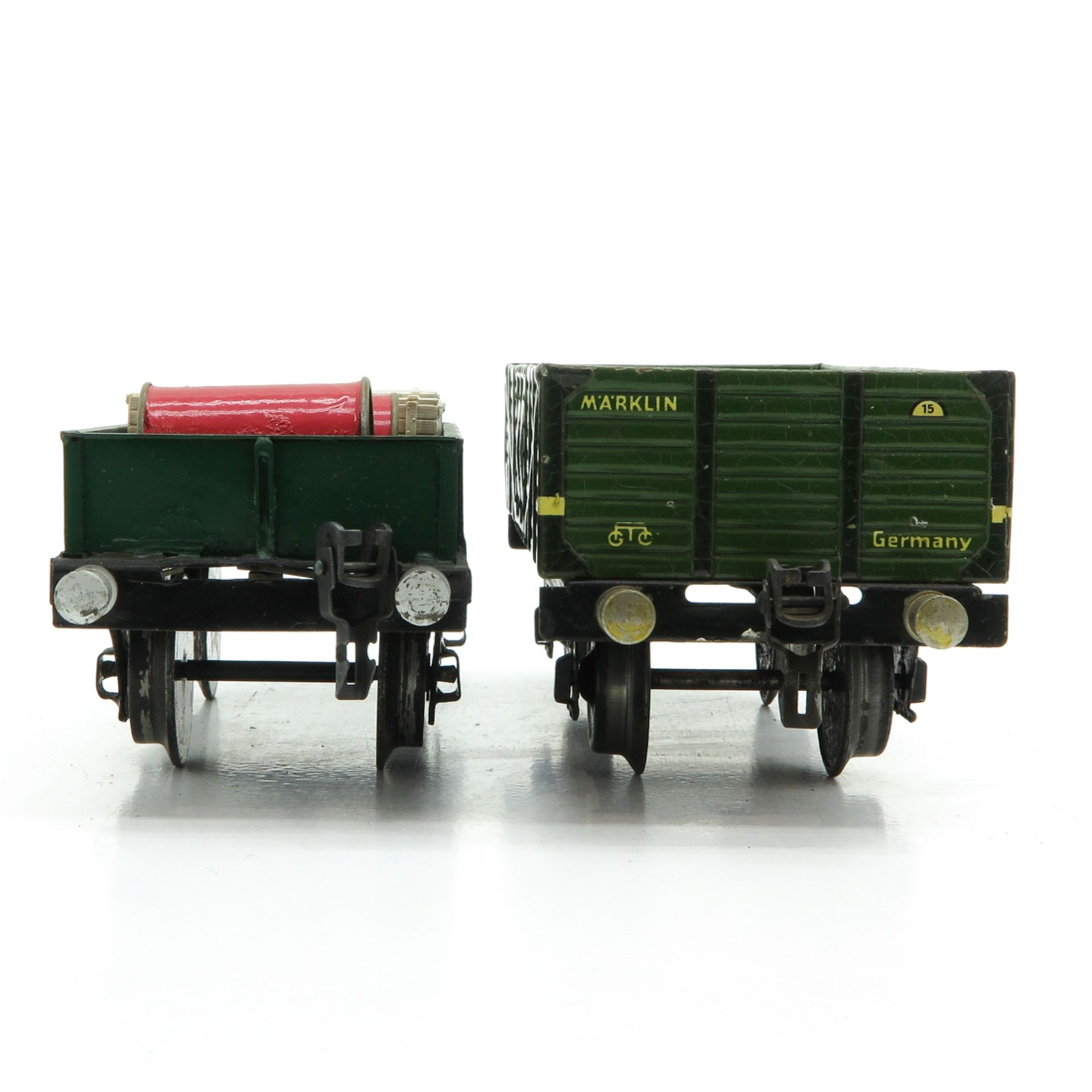 Lot of 2 Vintage Marklin Wagons - Bild 2 aus 6