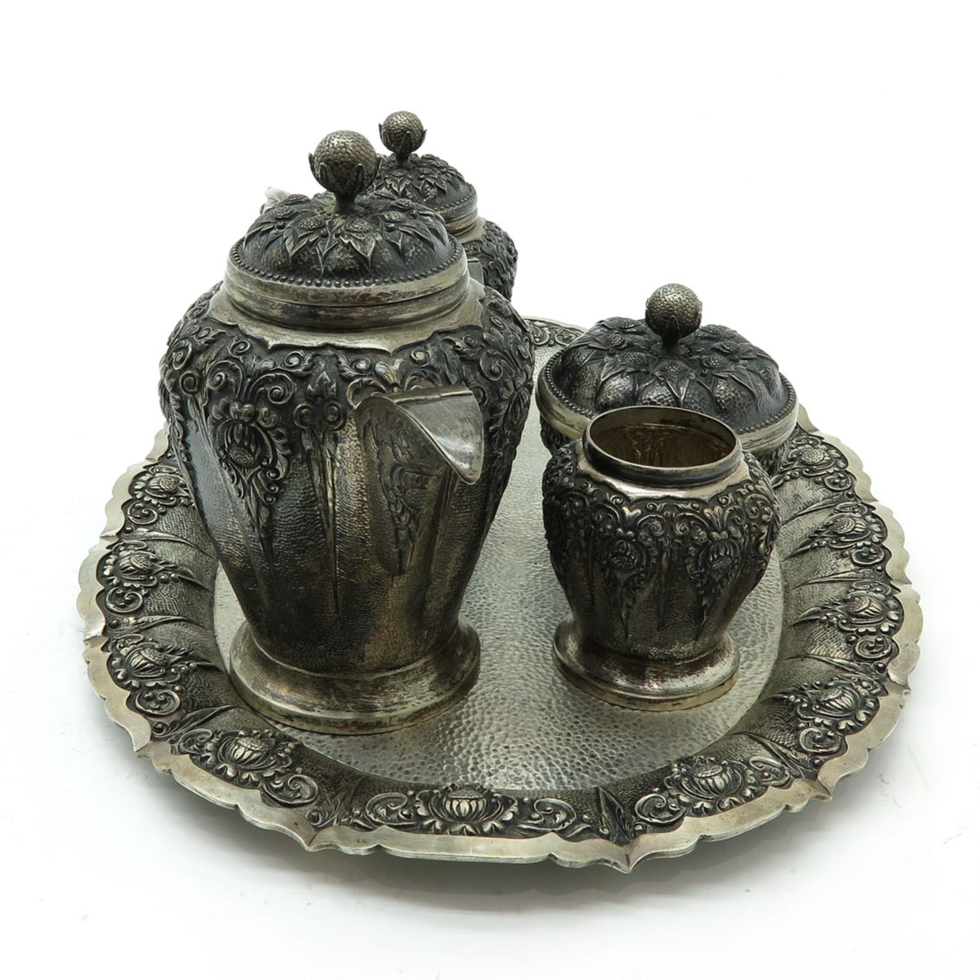 Djokja Silver Coffee and Tea Service - Bild 4 aus 5