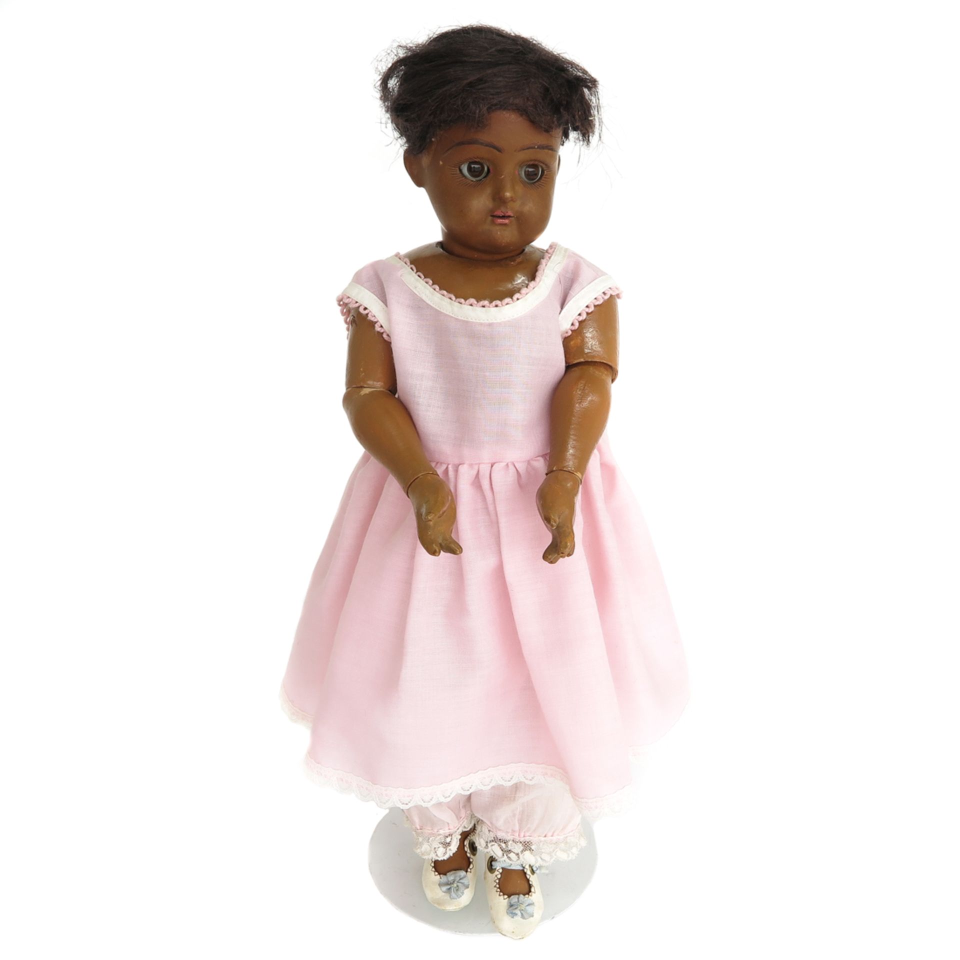 Vintage Composition Black Doll