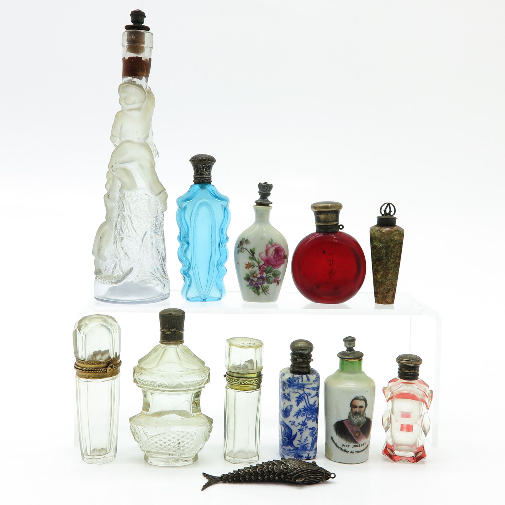 Lot of 12 Vintage Perfume Bottles