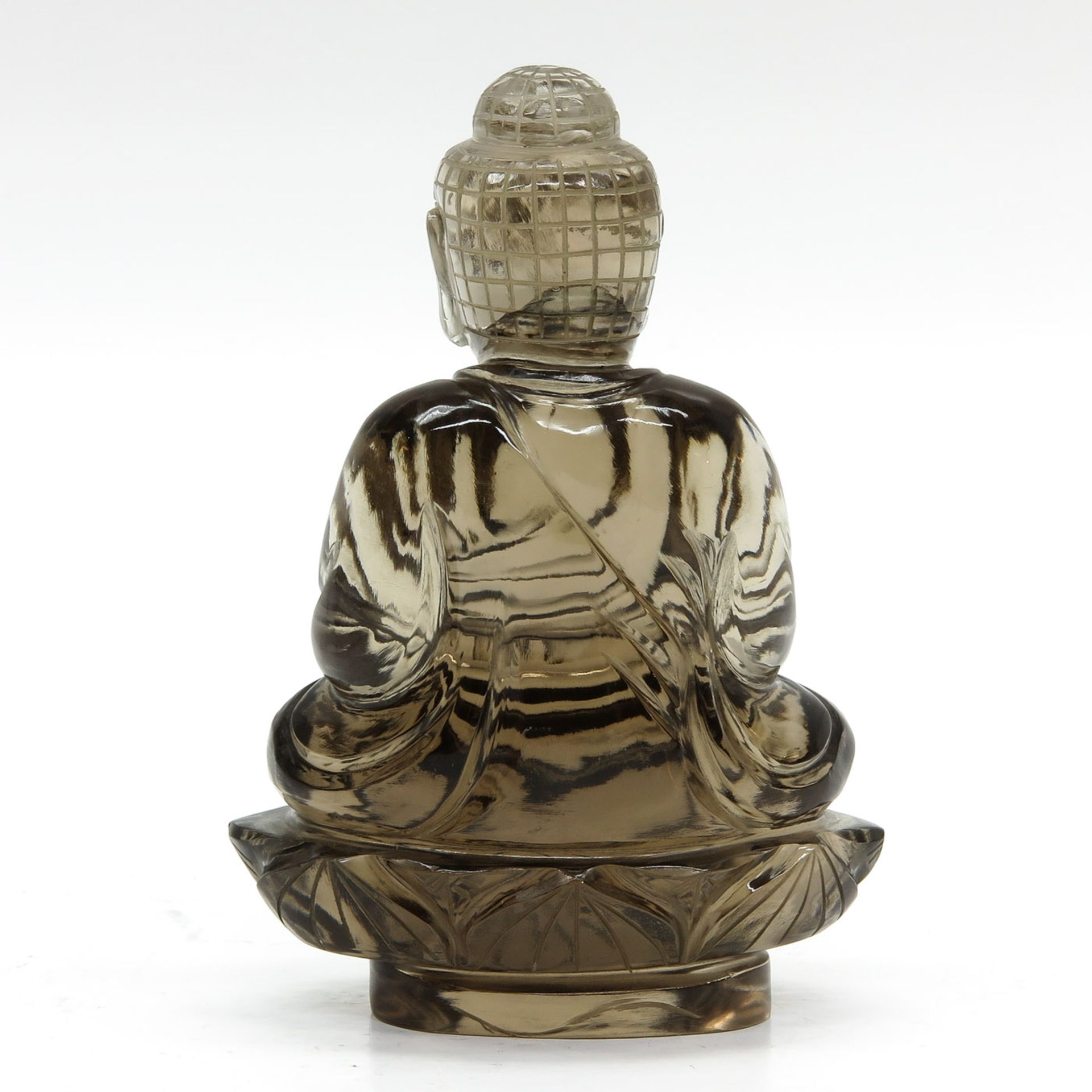 Carved Rock Quartz Buddha - Bild 3 aus 6