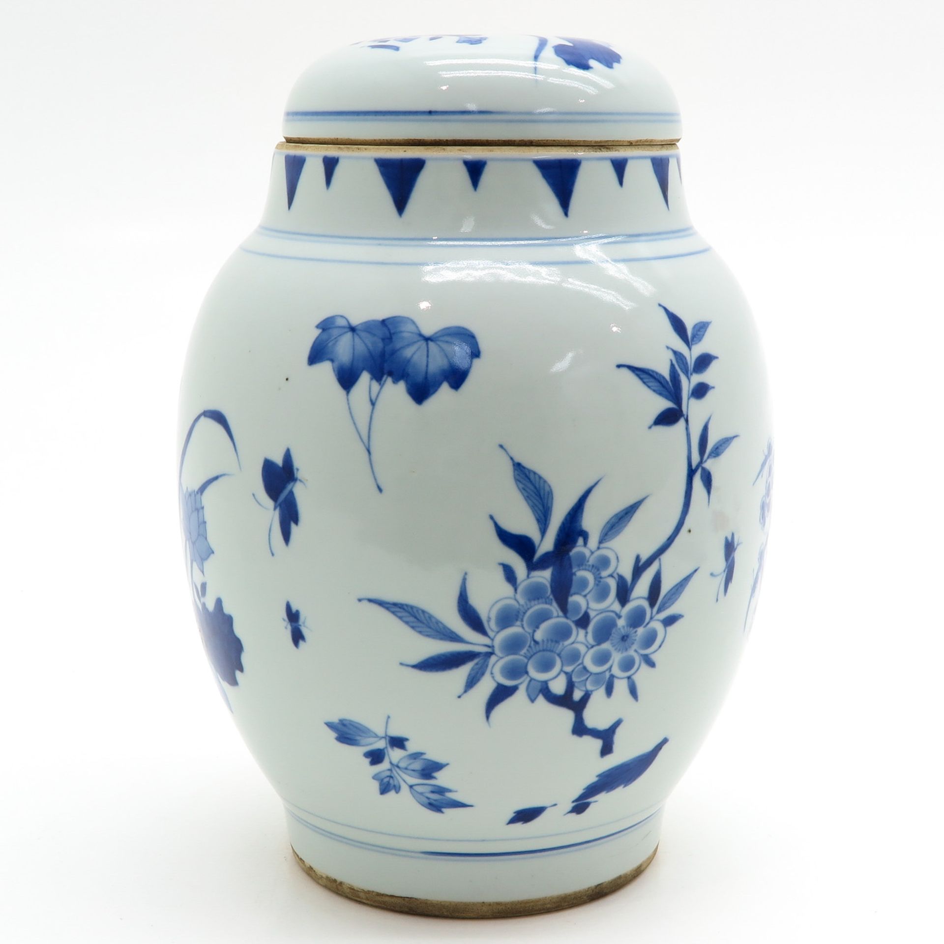 Blue and White Decor Covered Vase - Bild 2 aus 6