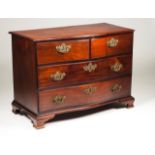 A D. Maria (1777-1816) commode Brazilian mahogany Two long and two short drawers Gilt metal mounts