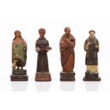 A set of four saints