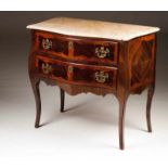 A D. José (1750-1777)/ D. Maria (1777-1816) commode Rosewood with marquetry decoration Serpentine