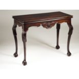 A George II style tea table