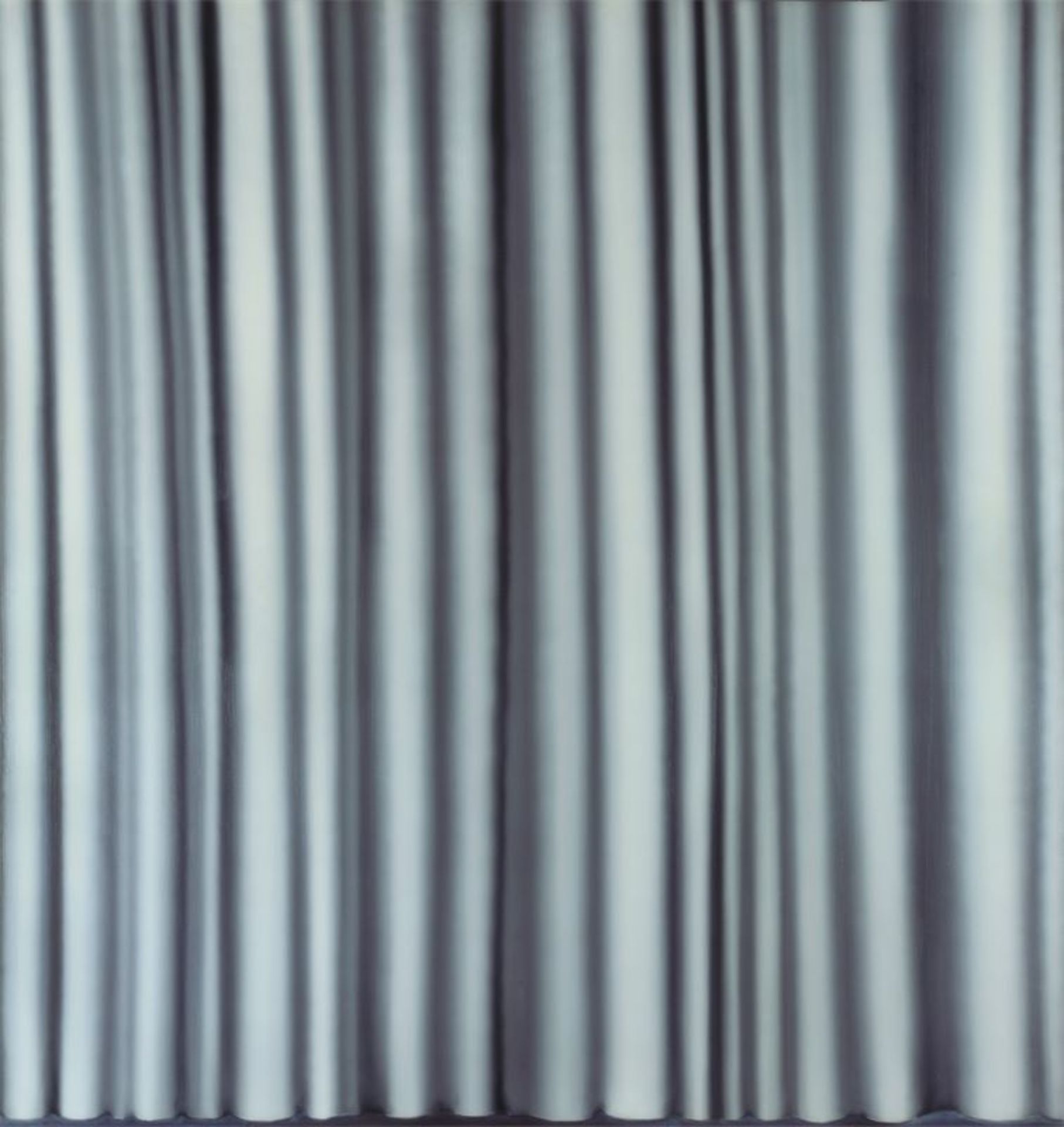 Gerhard Richter (Dresden 1932 – lebt in Köln) „Vorhang“. 2012 Digitaler Tintenstrahldruck (