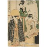Kitagawa Utamaro (1753 – Tokio – 1806) Akt IX (Kudanme) aus der Serie Chûshingura (Kômei bihin