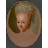 Georg David Matthieu (Berlin 1737 – 1778 Ludwigslust) Non-Finito: Herzogin Luise Friederike zu