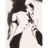 Lillian Bassman (1917 – New York – 2012) „Harper‘s Bazaar March 1950, Barbara Mullen“.