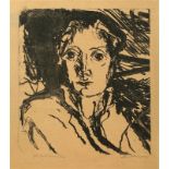 Max Beckmann (Leipzig 1884 – 1950 New York) „Bildnis Mink“ (Die Frau des Künstlers). 1917