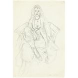 Henri Matisse (Le Cateau-Cambrésis 1869 – 1954 Nizza) „La Persane“. 1929 Bleistift auf Papier. 56,