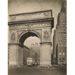 Berenice Abbott (Springfield, Ohio 1898 – 1991 Monson, Maine) Washington Arch, looking up Fifth