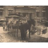 Alfred Stieglitz (Hoboken, New Jersey 1864 – 1946 New York) The Terminal. 1893 Photogravüre auf