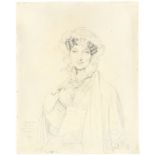 Jean-Auguste-Dominique Ingres (Montauban 1780 – 1867 Paris) Portrait de Madame Joseph Balze. 1828