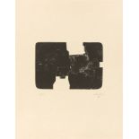 Eduardo Chillida (1924 – San Sebastián – 2002)„St. Gallen“. 1984Lithografie auf Japan. 31 × 21,6