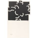 „Zurich I“. 1978Lithografie auf festem Papier. 44,5 × 73 cm ( 17 ½ × 28 ¾ in.). Signiert.van der