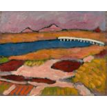 Alexej von Jawlensky (Torschok 1864 – 1941 Wiesbaden)„Prerow (Darß), Pommern“. 1911Öl auf Leinwand