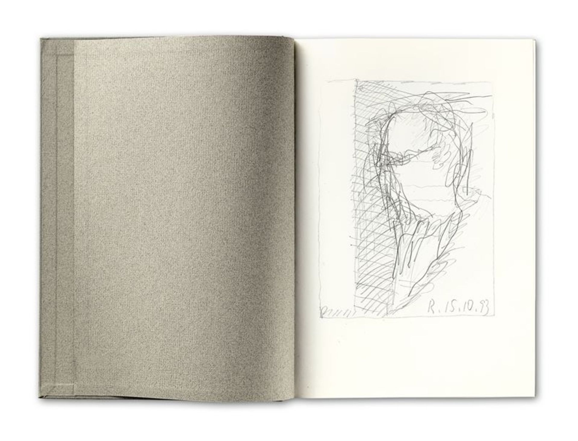Gerhard Richter (Dresden 1932 – lebt in Köln)„Selbstporträt“ in: „Gerhard Richter. Text. Schriften
