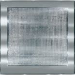 Heinz Mack (Lollar 1931 – lebt in Mönchengladbach)Ohne Titel. 1971/72Metallrelief. 48 × 47 cm ( 18 ⅞