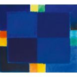 Heinz Mack (Lollar 1931 – lebt in Mönchengladbach)„Tarok“. 1999Acryl auf Leinwand. 102 × 114 cm ( 40