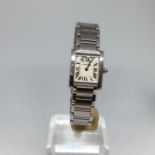 Cartier Tank Francaise Stainless Steel