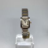 Cartier Tank Francaise Steel and Gold