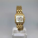 Rare Cartier Panthere 18ct Gold Factory Diamonds