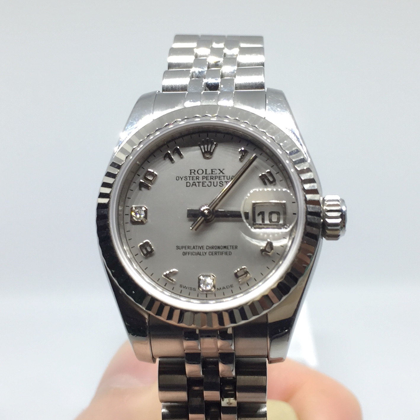 Rolex Datejust Ref 179174 Mother Of Pear Diamond Dial - Image 5 of 7