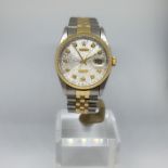 Rolex Datejust Steel and Gold Ref 16233