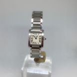 Cartier Tank Francaise Stainless Steel