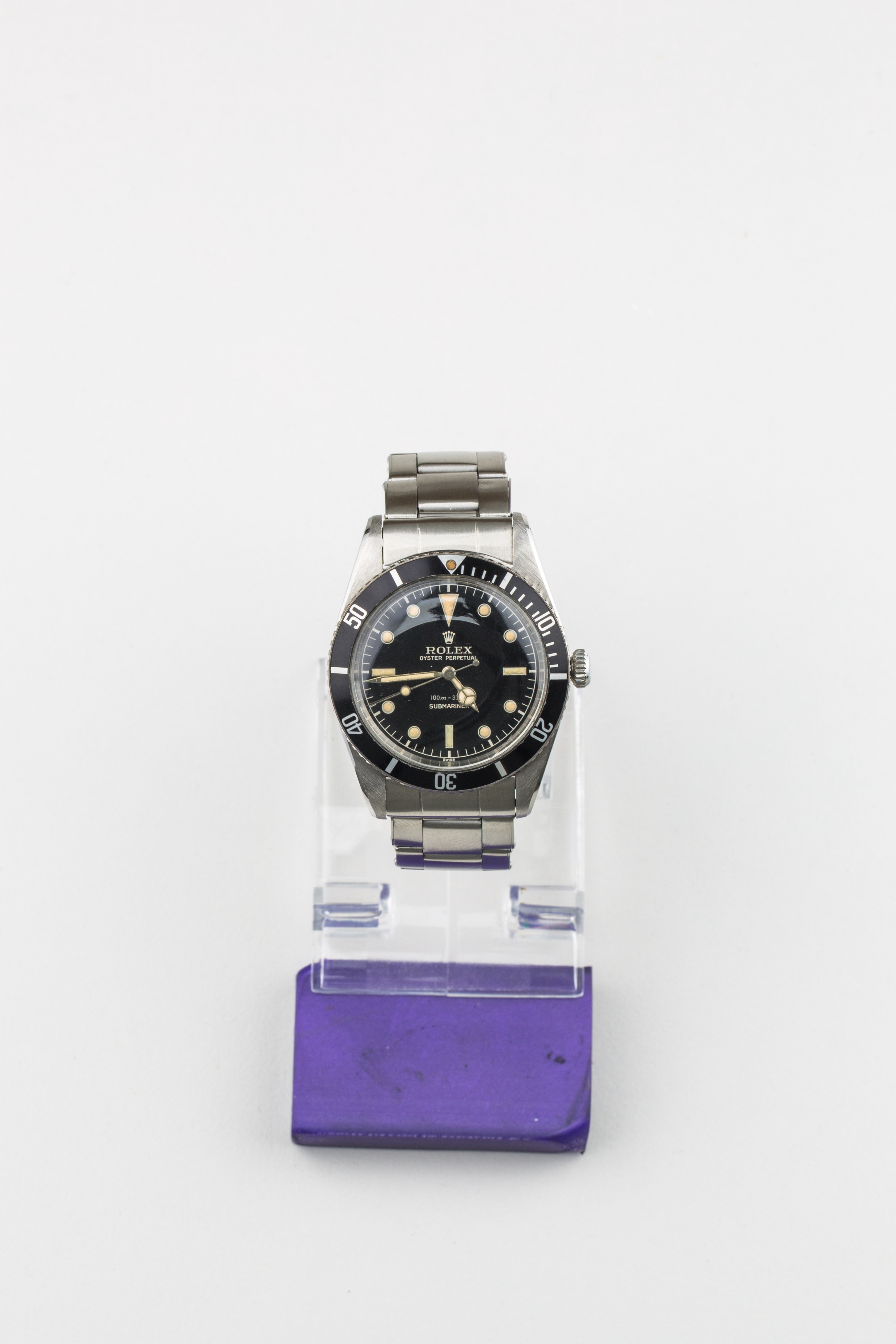 RARE Rolex Submariner Ref 5508 Original Gilt Mirror Dial