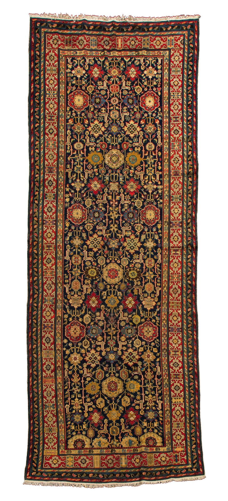 TAPPETO SHIRVAN KHILA, CAUCASO AREA DI BAKU, CIRCA 1800