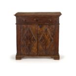 CREDENZA IN LEGNO DI ABETE, XIX-XX SECOLO