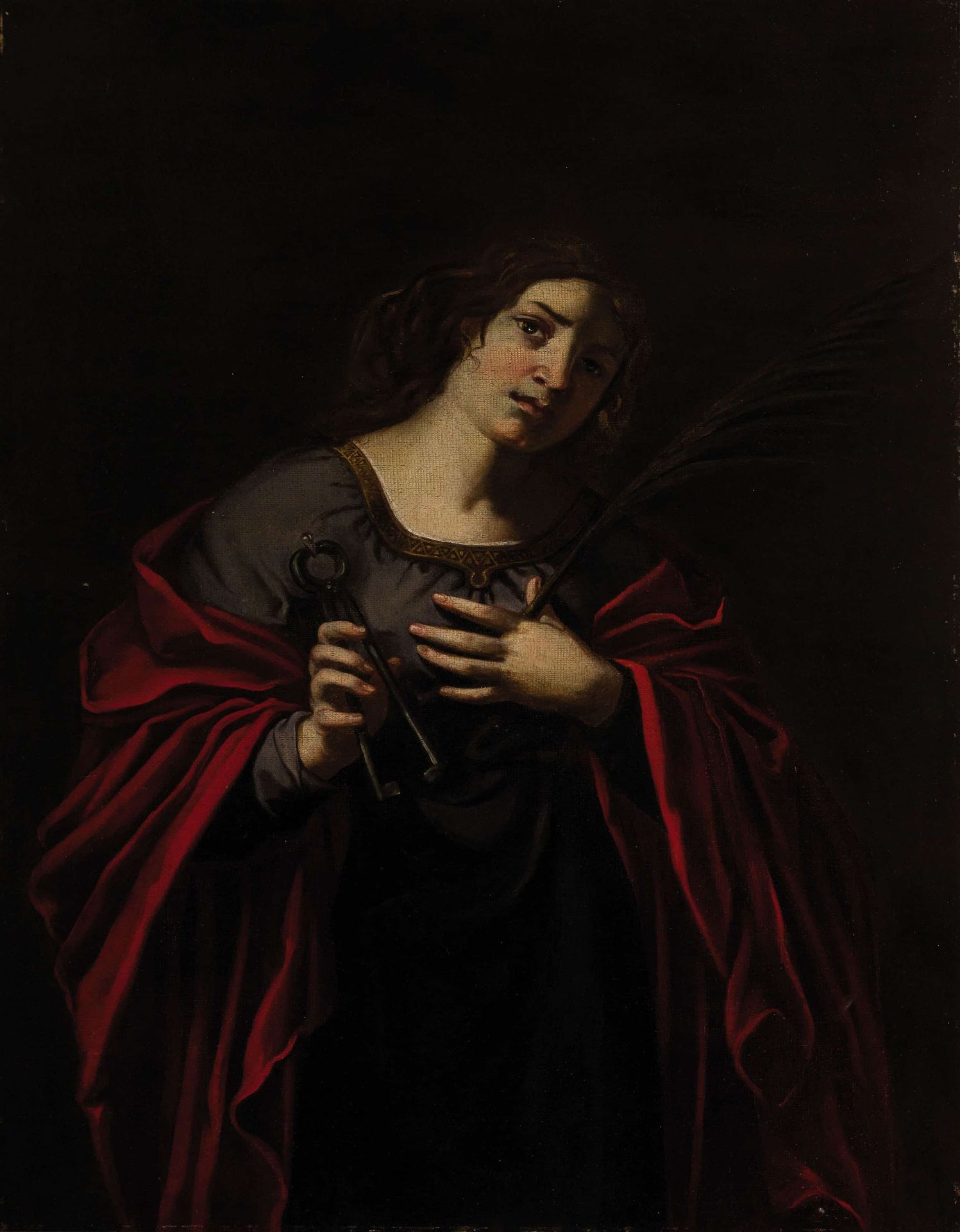 PITTORE CARAVAGGESCO DEL XVII SECOLO