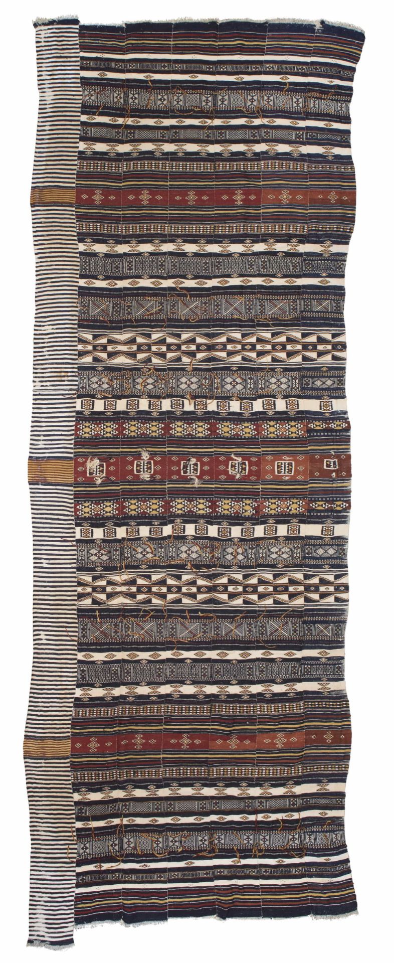 KILIM KERKA ARKILLA, MALI, AFRICA, CIRCA 1920