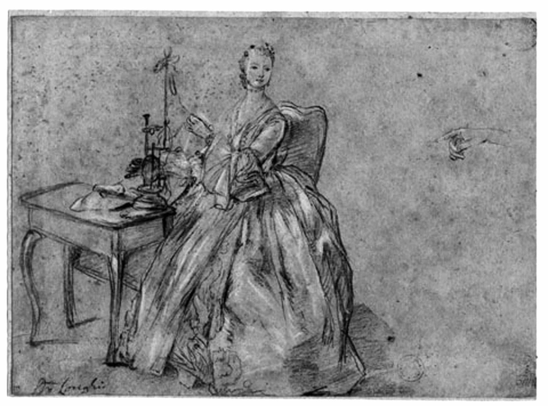 PIETRO LONGHI (attr. a) - Image 3 of 4