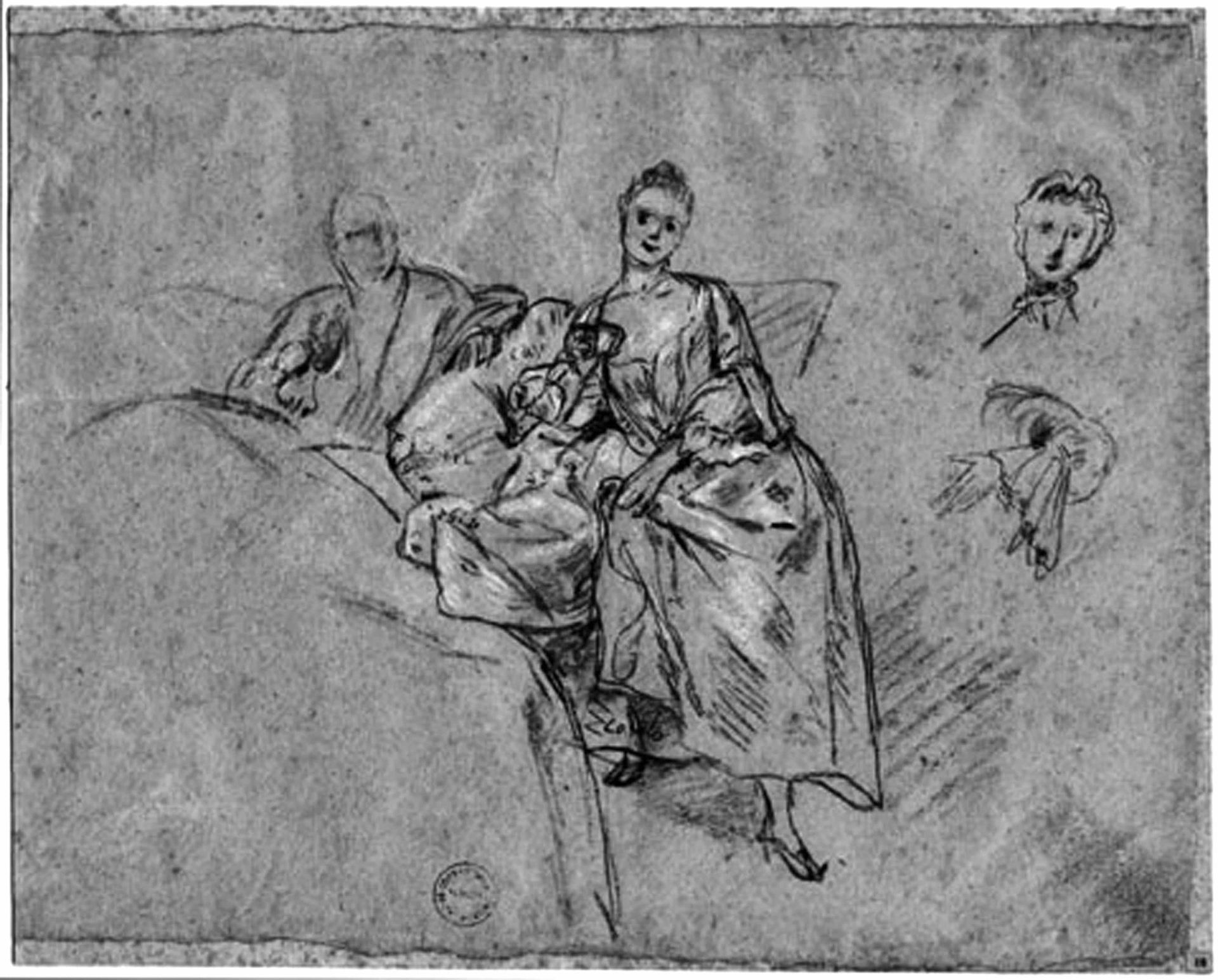 PIETRO LONGHI (attr. a) - Image 4 of 4